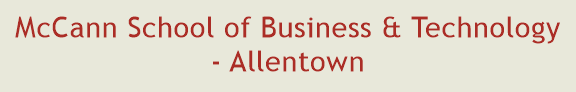 McCann School of Business & Technology - Allentown